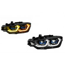 Bmw F32 F33 F36 Makyajsız Kasa Uyumlu Lazer Ön Far Seti (Bi Xenon Farlı 2013-2016 Uyumlu)