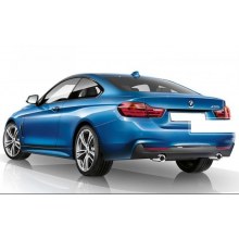 BMW F32-F33-F36 M TECHNİC DİFÜZÖR (2013-2017) MAT SİYAH
