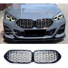 Bmw F44 Diamond Dizayn Ön Panjur Böbrek Krom Detaylı 2019 ve üzeri