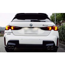 Bmw F70 Arka Difüzör M Technic Uyumlu (Pianoblack Plastik İthal) 2024 Üzeri 1 Serisi