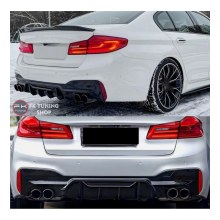 Bmw G30 M5 Competition Dizayn Arka Difüzör İthal Plastik