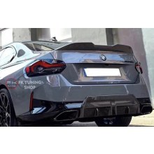 Bmw G42 Arka Spoyler M Performance Dizayn 2021 ve Üzeri Pianoblack Plastik