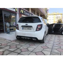 CHEVROLET AVEO DİFÜZÖR CİFT EGZOZ GÖRÜNÜMLÜ HATCBACK 
