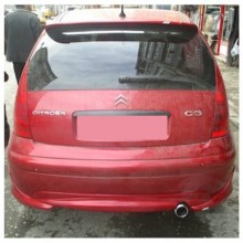 Citroen C3 Spoyler Bagaj Üstü (polyester/boyasız)