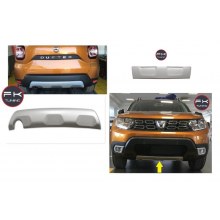 DACİA DUSTER KORUMA SETİ ÖN / ARKA TAKIM 2018 ve üzeri (plastik-gri renk)