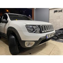 DACİA DUSTER SİS FARI ÇERÇEVESİ GRİ RENK (2009-2017)