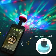 DİSKO TOPU LED MÜZİĞE DUYARLI ARABA-USB-MİKROFON HER ALANDA