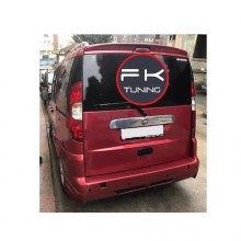 Fiat Doblo Arka Tampon Eki Giydirme (polyester/boyasız) 2006-2010