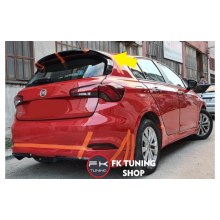 Fiat Egea Hb Spoyler Bagaj Üstü Hatcback uyumlu (polyester/Pianoblack)