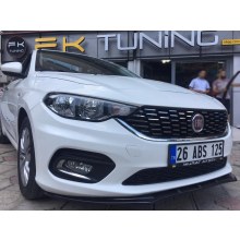 FİAT EGEA ÖN TAMPON LİPİ PARLAK SİYAH (plastik)