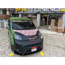 Fiat Fiorino Ön Tampon Eki Kanatlı Lip 3 Parça (pianoblack)