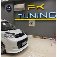 FİAT FİORİNO ÖN TAMPON EKİ makyajsız kasa (polyester/boyasız