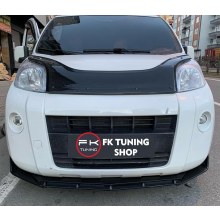Fiat Fiorino Ön Tampon Eki Kanatlı Lip 3 Parça (pianoblack-plastik