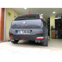 FİAT PUNTO DİFÜZÖR ÇİFT EGZOZ GÖRÜNÜMLÜ (siyah)