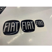 FİAT GRANDE PUNTO ÖN-ARKA-DİREKSİYON STİCKER SETİ (siyah)