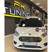 FORD COURİER ÖN PANJUR KROMU 5 parça 2017 ve üzeri