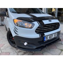 FORD COURİER ÖN TAMPON LİPİ PARLAK SİYAH (plastik)
