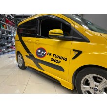 Ford Courier Yan Marşpiyel Takımı Kanallı (polyester-astarlı