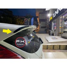 FORD FİESTA SPOYLER ÇITA(esnek plastik-parlak siyah