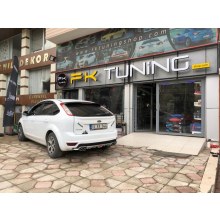 FORD FOCUS 2.5 DİFÜZÖR ÇİFT EGZOZ GÖRÜNÜMLÜ HB (gri detaylı