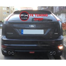 FORD FOCUS 2.5 DİFÜZÖR ÇİFT EGZOZ GÖRÜNÜMLÜ HB(siyah detaylı