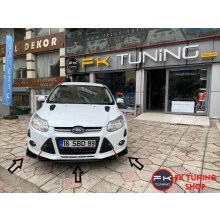 FORD FOCUS 3 ÖN TAMPON EKİ KANATLI 3 PARÇA (pianoblack)
