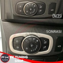 Ford Focus 4 Aydınlatma Paneli Kaplaması Gri Renk 2019 ve üzeri 
