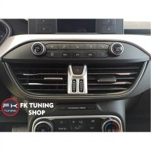 Ford Focus 4 Dörtlü İkaz Tuş Çevre Kaplaması Gri Renk 