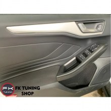 Ford Focus 4 Kapı Çıtası Kaplama Gümüş Gri Renk 2019 ve üzeri 