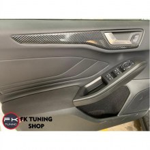 Ford Focus 4 Kapı Çıtası Kaplama Karbon Renk 2019 ve üzeri 