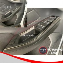 Ford Focus 4 Kapı Kolçak Kaplaması Titanyum Siyah Renk 2019 ve üzeri 