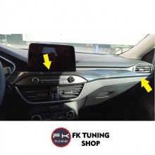 Ford Focus 4 Torpido Şeridi Ön Konsol Kaplaması KARBON 2019 ve üzeri