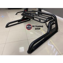 FORD RANGER ROLL BAR SEPETLİ BAGAJ MAT SİYAH 2012 ve üzeri