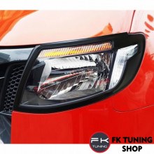 FORD RANGER T6 FAR ÇERÇEVESİ MAT SİYAH 2012-2016