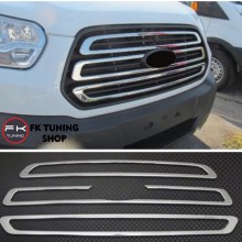 Ford Transit Ön Panjur Kromu 2014-2018 3 Parça