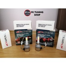 H4 LED XENON APEXİ MARKA 10800 LÜMEN ŞİMŞEK ETKİLİ