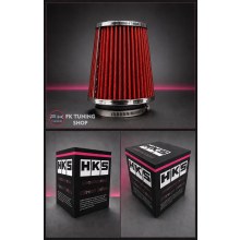 Hks Hava Filtresi Universal Ürün Kırmızı Renk 76mm