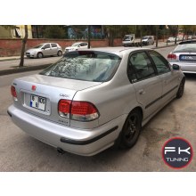 HONDA CİVİC CAM ÜSTÜ SPOYLER 1996-2001 (polyester-boyasız)
