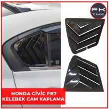 HONDA CİVİC FB7 KELEBEK CAM JALUZİSİ 2012-2016