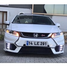 HONDA CİVİC FB7 RS ÖN TAMPON SETİ 2012-2016 (polyester/boyalı