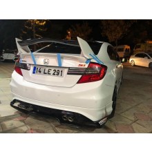 HONDA CİVİC FB7 TYPER SPOYLER (polyester-boyasız)