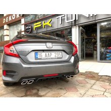 HONDA CİVİC FC5 DİFÜZÖR YENİ MODEL (Siyah renk)