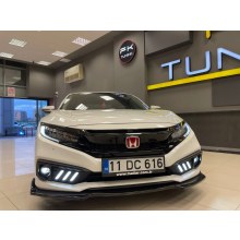Honda Civic Fc5 Makyajlı Ön Sis 3 Çubuk 2020 ve üzeri
