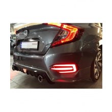 HONDA CİVİC FC5 MUGEN ARKA TAMPON EKİ