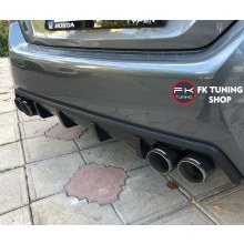 HONDA CİVİC FC5 RS DİFÜZÖR ÇİFT ÇIKIŞLI 2016 ve üzeri