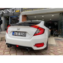 HONDA CİVİC FC5 SPOYLER DTO MODEL 2016 ve üzeri (pianoblack) HONDA CİVİC FC5 SPOYLER DTO MODEL 2016 ve üzeri (pianoblack)