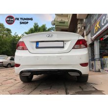 Hyundai Accent Blue Difüzör Arka Tampon Eki (polyester/boyasız