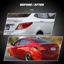 Hyundai Accent Blue Led Stop Seti Verna Dizayn Smoke Renk 2010-2018