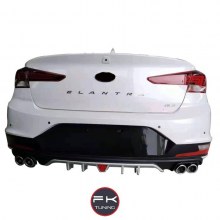 HYUNDAİ ELANTRA DİFÜZÖR EGZOZ GÖRÜNÜMLÜ 2019 VE ÜZERİ (plastik)