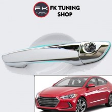 Hyundai Elantra Kapı Kolu Takımı Krom 2016-2019